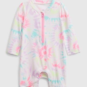 Gap Baby Recycled Tie-Dye Swim One-Piece 6 month